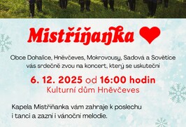 Koncert kapely Mistříňanka