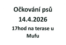 Očkování psů