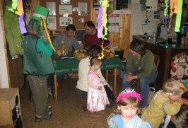 Dětský karneval ve Stračově březen 2009