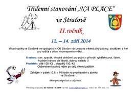 Třídenní stanování „NA PLACE“ ve Stračově - ODLOŽENO