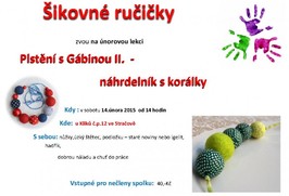 Lekce šikovných ručiček - Plstění 14.2.2015