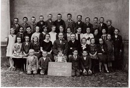 1925 - stračovská škola, III. třída