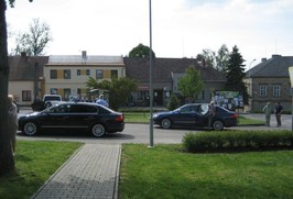 Odhalení pomníku - Vesnice roku 2015 ve Stračově foto Klika