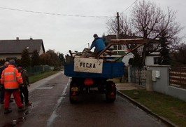 Sběr železa podzim