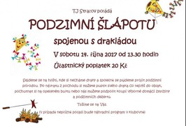 PODZIMNÍ ŠLÁPOTA spojená s drakiádou 14.10.2017