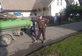 SDH sběr železa - podzim