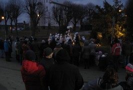 Rozsvícení Vánočního stromku a zpívání